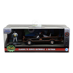 Batman Classic TV Series Diecast Model 1/32 1966 Classic Batmobile with Figure 0801310317037