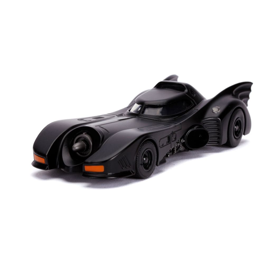 Batman 1989 Hollywood Rides Diecast Model 1/32 1989 Batmobile with Figure 0801310317044