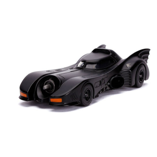 Batman 1989 Hollywood Rides Diecast Model 1/32 1989 Batmobile with Figure 0801310317044