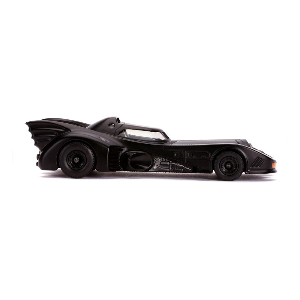 Batman 1989 Hollywood Rides Diecast Model 1/32 1989 Batmobile with Figure 0801310317044