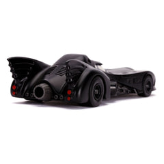 Batman 1989 Hollywood Rides Diecast Model 1/32 1989 Batmobile with Figure 0801310317044