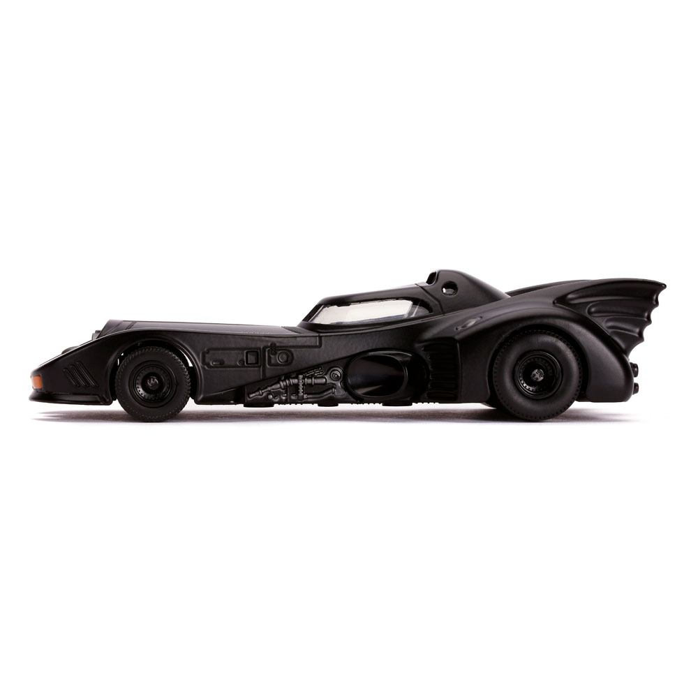 Batman 1989 Hollywood Rides Diecast Model 1/32 1989 Batmobile with Figure 0801310317044