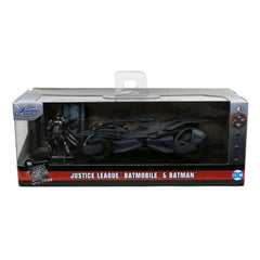 Justice League Hollywood Rides Diecast Model 1/32 Batmobile with Figure 0801310317068