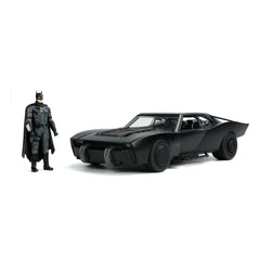 Batman 2022 Hollywood Rides Diecast Model 1/18 2022 Batmobile with Figure 0801310325049