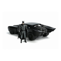 Batman 2022 Hollywood Rides Diecast Model 1/18 2022 Batmobile with Figure 0801310325049