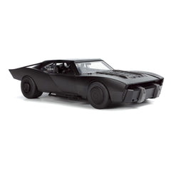 Batman 2022 Hollywood Rides Diecast Model 1/18 2022 Batmobile with Figure 0801310325049