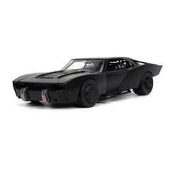 Batman 2022 Hollywood Rides Diecast Model 1/24 2022 Batmobile with Figure 0801310327319