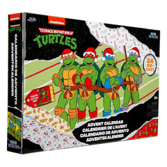 Teenage Mutant Ninja Turtles Battle Diecast Mini Figures Advent Calendar Holiday 2024 0801310356616