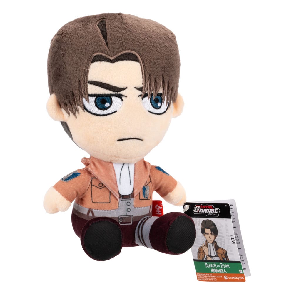 Attack on Titan Total Anime Plush Figure Levi 20 cm 0191726717898