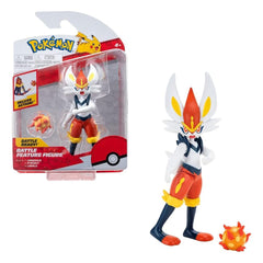 Pokémon Battle Feature Figure Cinderace 10 cm 0191726382133