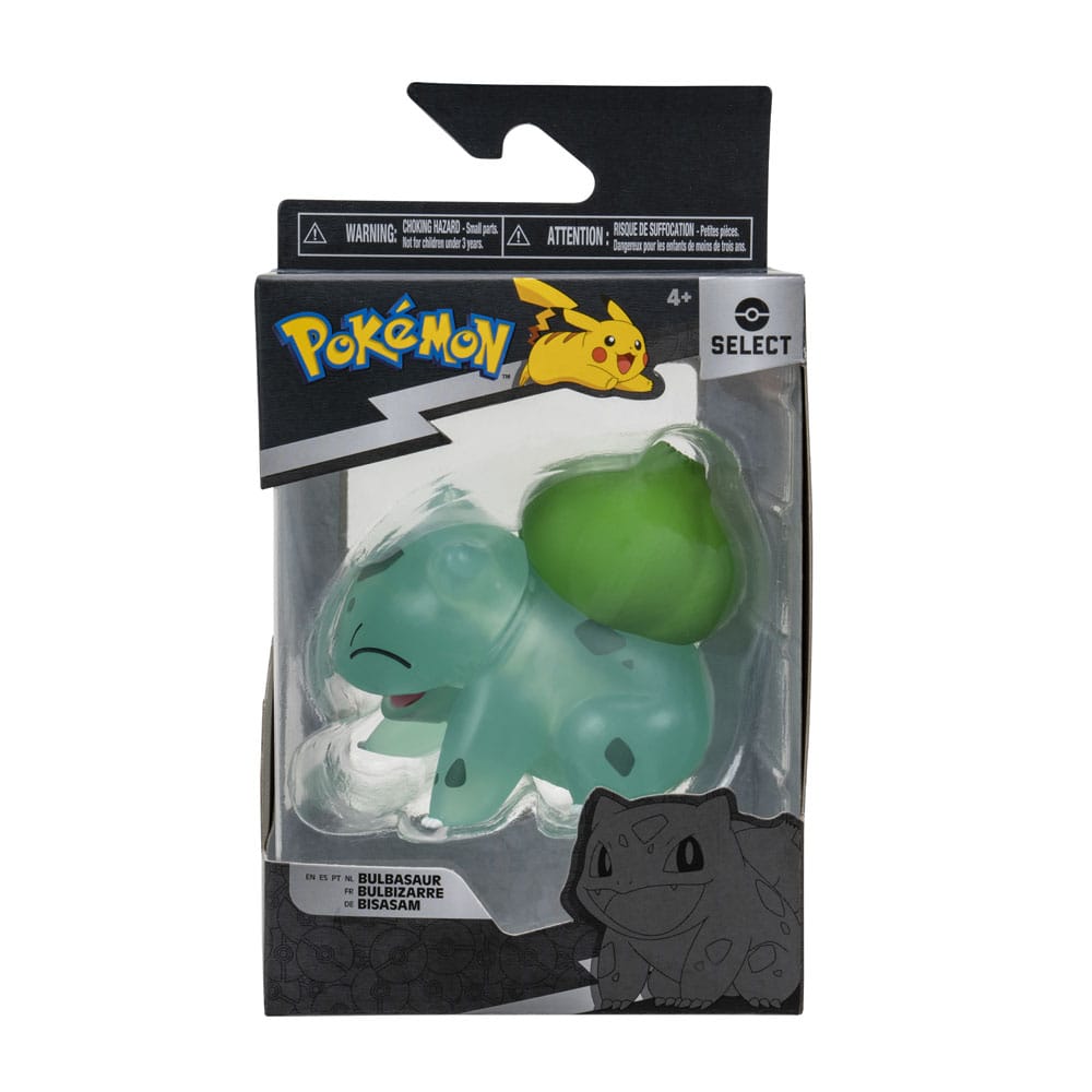 Pokémon Select Battle Figure Bulbasaur (Translucent) 7,5 cm 0191726402589