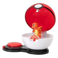 Pokémon Surprise Attack Game Charmander #1 with Poké Ball vs. Riolu with Repeat Ball 0191726409533