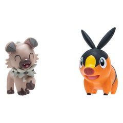 Pokémon Battle Figure Set Figure 2-Pack Tepig, Rockruff 0191726480808