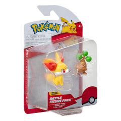 Pokémon Battle Figure First Partner Set Figure 2-Pack Fennekin, Bonsly 5 cm 0191726480914