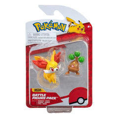 Pokémon Battle Figure First Partner Set Figure 2-Pack Fennekin, Bonsly 5 cm 0191726480914