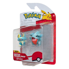 Pokémon Battle Figure First Partner Set Figure 2-Pack Gible, Froakie 5 cm 0191726480921