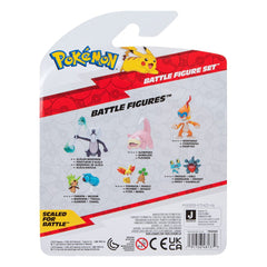 Pokémon Battle Figure Set 3-Pack Pawniard, Squirtle #1, Monferno 5 cm 0191726481379