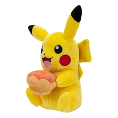 Pokémon Plush Figure Pikachu with Pecha Poké Puff (Orange) Accy 20 cm 0191726481720