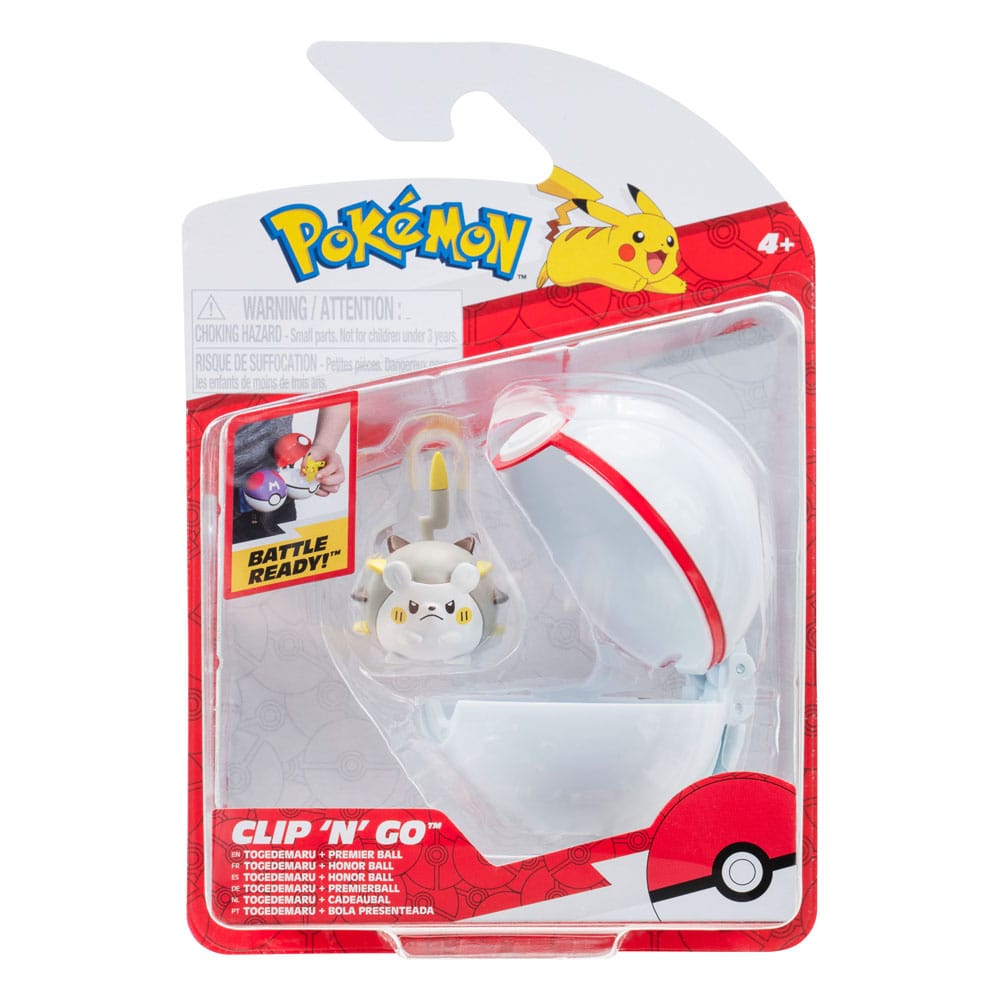 Pokémon Clip'n'Go Poké Balls Togedemaru & Premier Ball 0191726483021