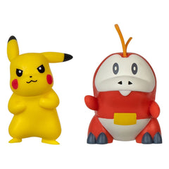 Pokémon Gen IX Battle Figure Pack Mini Figure 2-Pack Pikachu & Fuecoco 5 cm 0191726497455