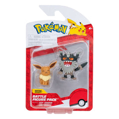 Pokémon Battle Figure Set Figure 2-Pack Perrserker & Eevee #2 0191726709183