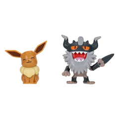 Pokémon Battle Figure Set Figure 2-Pack Perrserker & Eevee #2 0191726709183