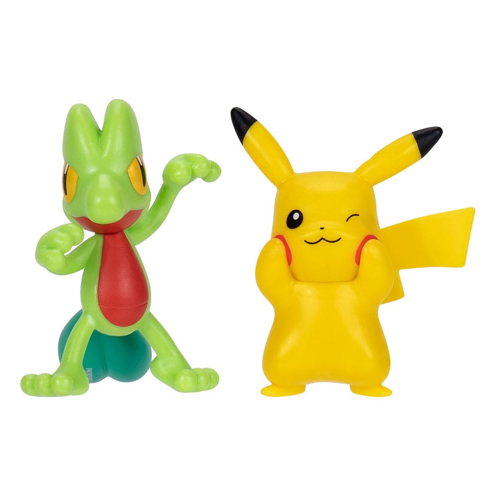 Pokémon First Partner Battle Figure Set Figure 2-Pack Treecko & Pikachu #8 0191726709343