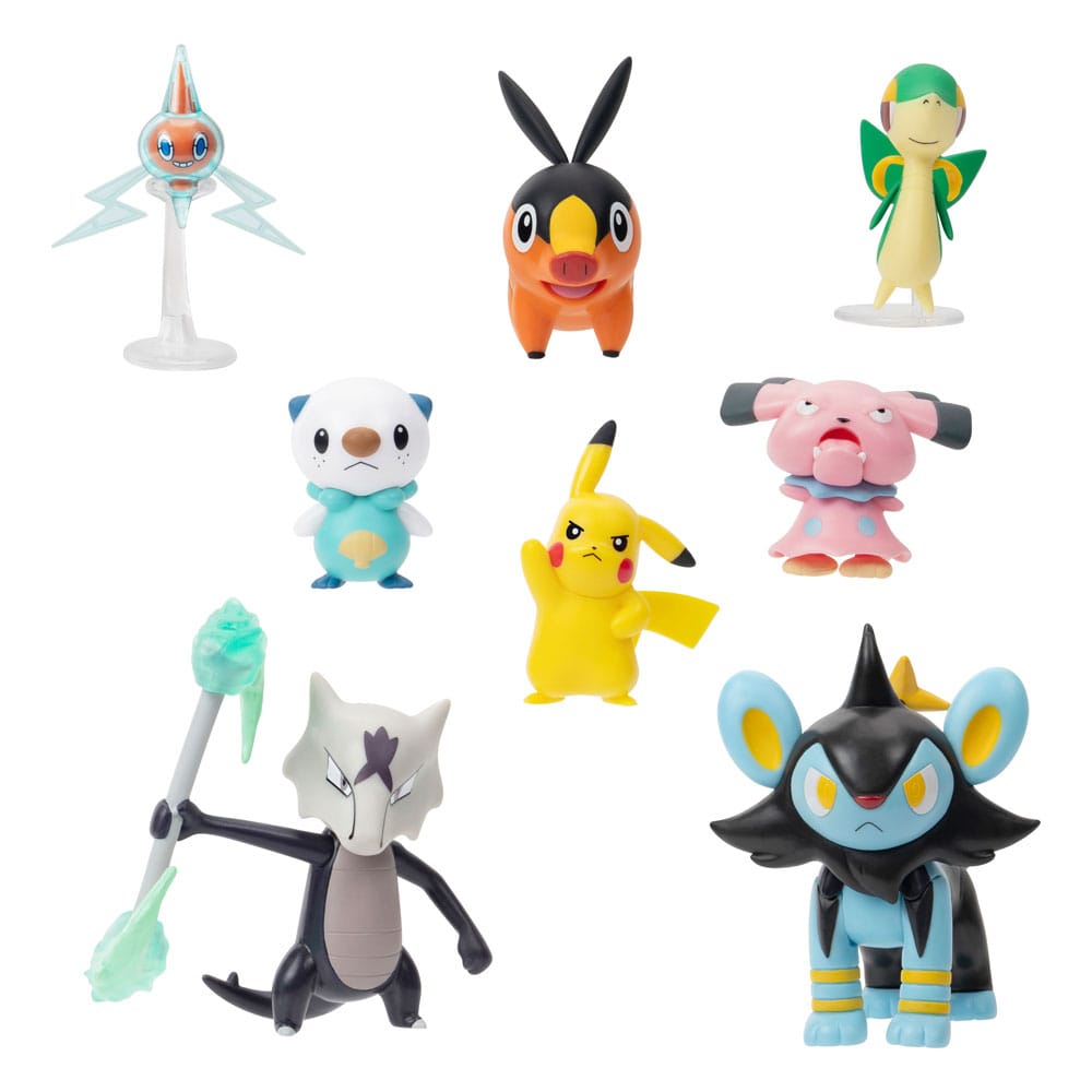 Pokémon Battle Figure Set Figure 8-Pack 0191726709565