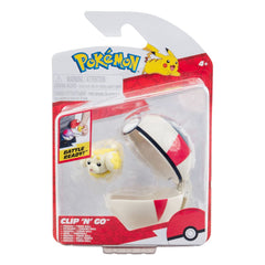 Pokémon Clip'n'Go Poké Balls Fidough & Timer Ball 0191726709671