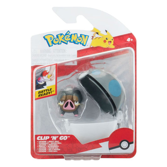 Pokémon Clip'n'Go Poké Balls Lechonk & Heavy Ball 0191726709756