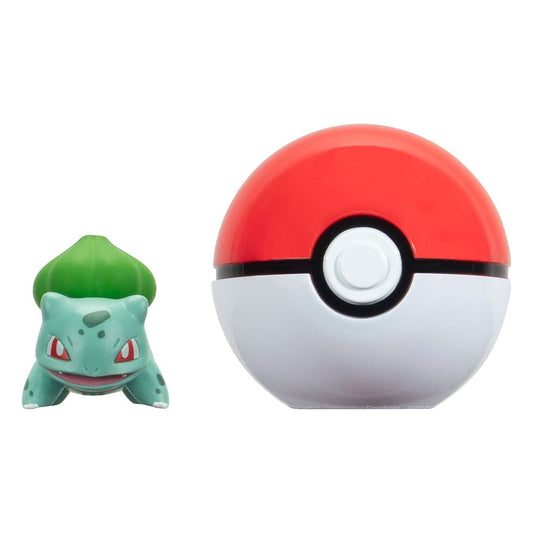 Pokémon Clip'n'Go Poké Balls Bulbasaur #1 & Poké Ball 0191726709763