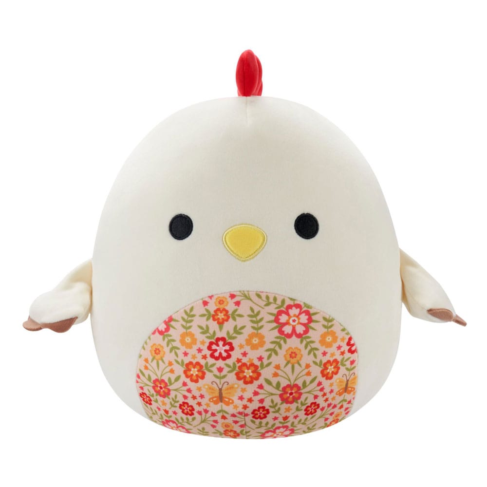 Squishmallows Plush Figure Beige Rooster with Floral Belly Todd 30 cm 0196566411661