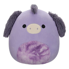 Squishmallows Plush Figure Purple Donkey with Tie-Dye Belly Deacon 30 cm 0196566411739