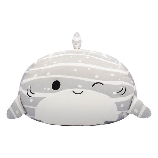 Squishmallows Plush Figure Grey Striped Whale Shark Sachie 30 cm 0196566451803