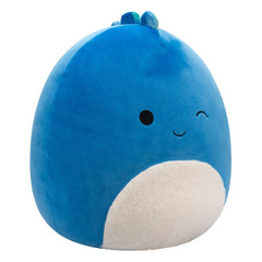 Squishmallows Plush Figure Winking Dark Blue Dino with Fuzzy Belly Brody 40 cm 0196566453357