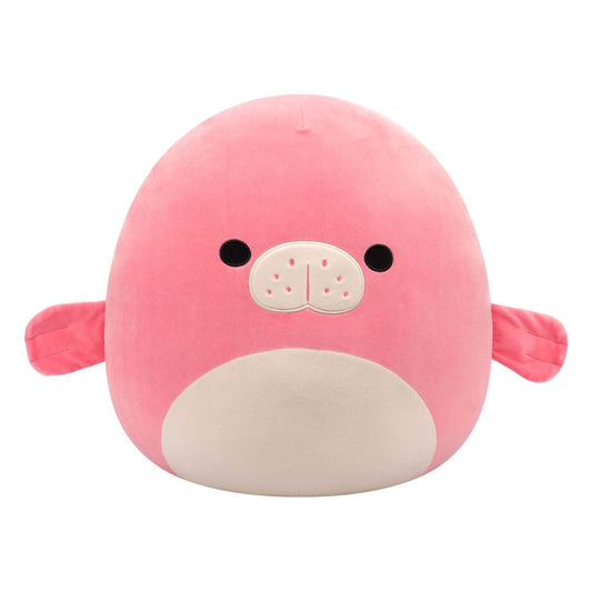 Squishmallows Plush Figure Coral Manatee with White Belly 40 cm 0196566453364