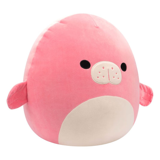 Squishmallows Plush Figure Coral Manatee with White Belly 40 cm 0196566453364