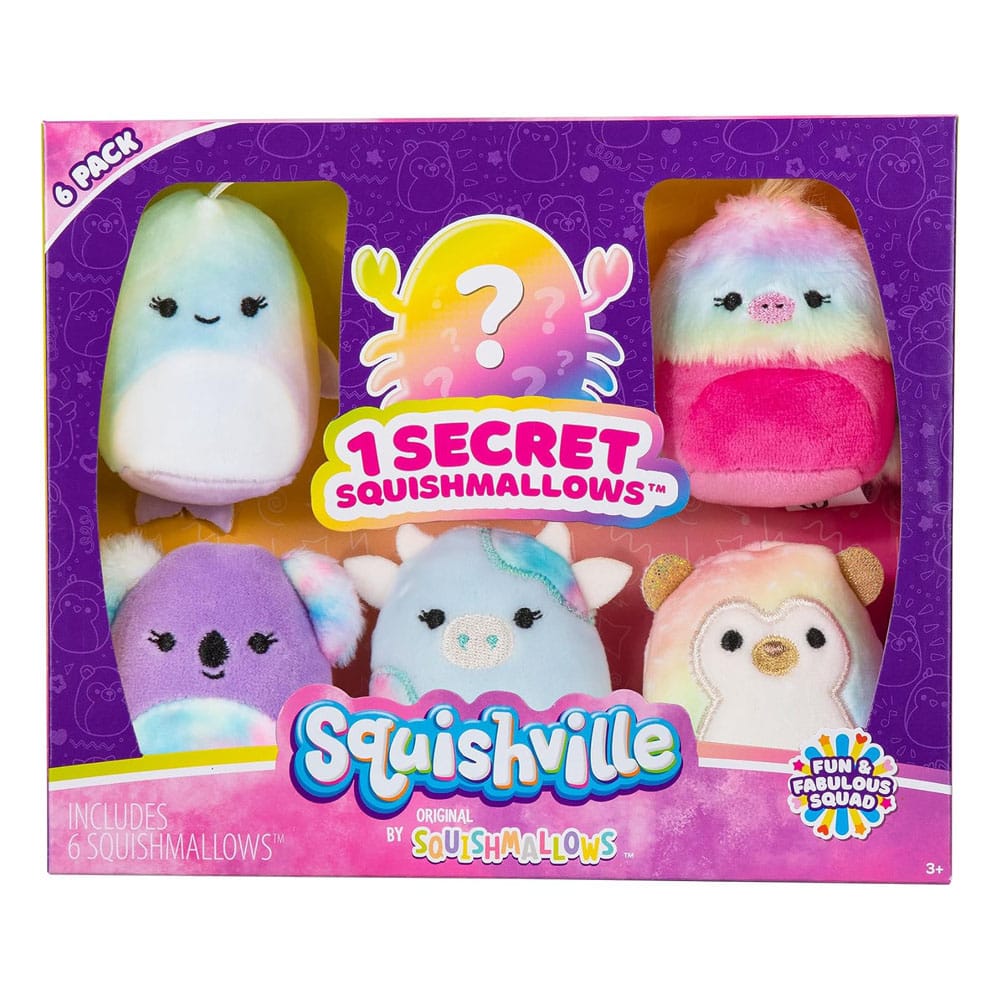 Squishville Mini Squishmallows Plush Figure 6 0191726467410