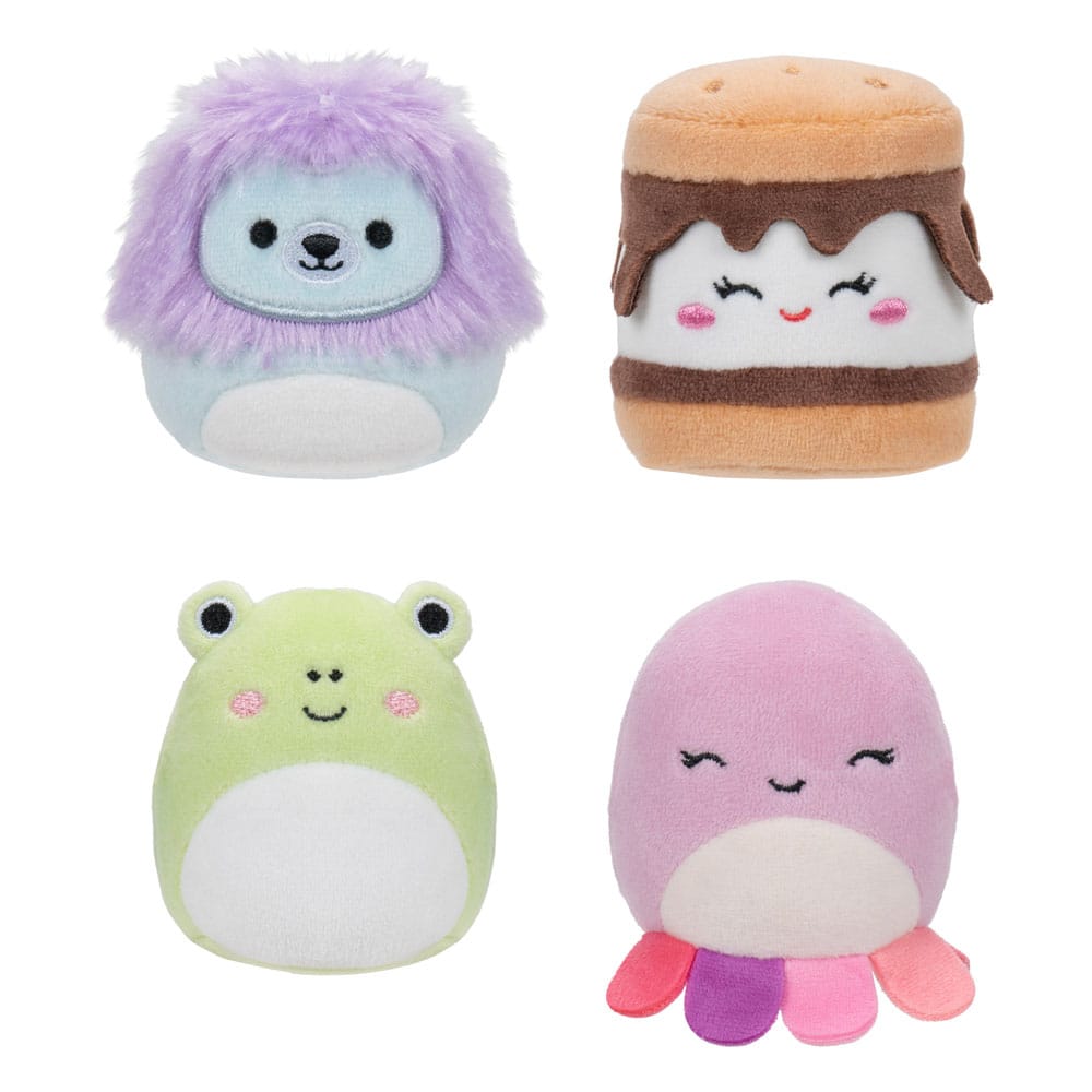 Squishville Mini Squishmallows Plush Figure 4-Pack B 5 cm 0191726747956