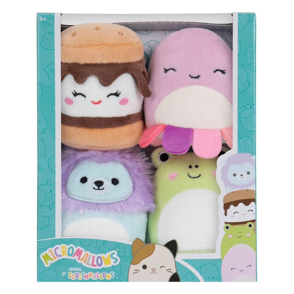 Squishville Mini Squishmallows Plush Figure 4-Pack B 5 cm 0191726747956