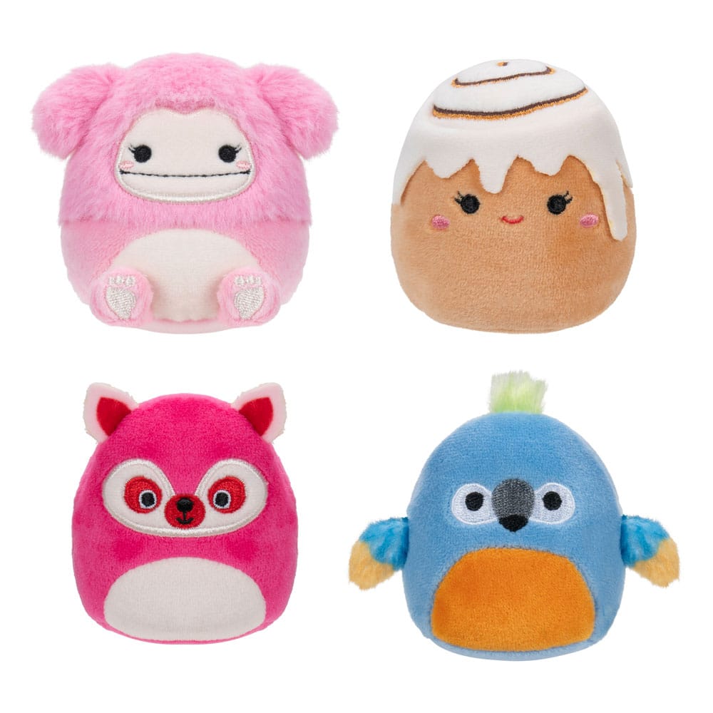 Squishville Mini Squishmallows Plush Figure 4-Pack C 5 cm 0191726747963