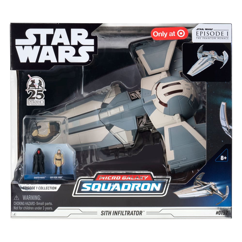 Star Wars Vehicle with Figure Deluxe Sith Infiltrator Episode 1 Collection 20 cm 0191726711384