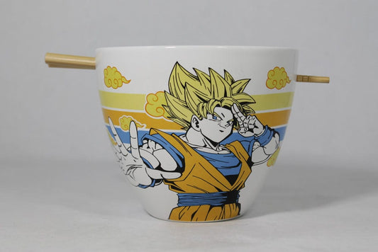 Dragon Ball Z Ramen Bowl with Chopsticks Goku 473 ml 0841092158336