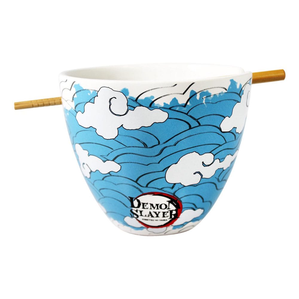 Demon Slayer Ramen Bowl with Chopsticks Tanjiro Mask 473 ml 0841092158282