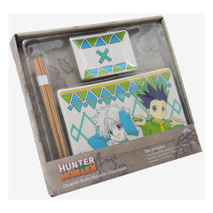 Hunter x Hunter Ceramic Sushi Set with Chopsticks Gon & Killua 0841092158374