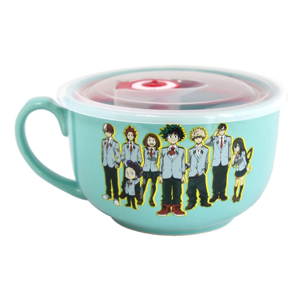 My Hero Academia Ramen bowl with lid and handle UA 532 ml 0841092146883