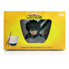 My Hero Academia Ramen Bowl with Chopsticks Izuku Midoriya 473 ml 0841092158404