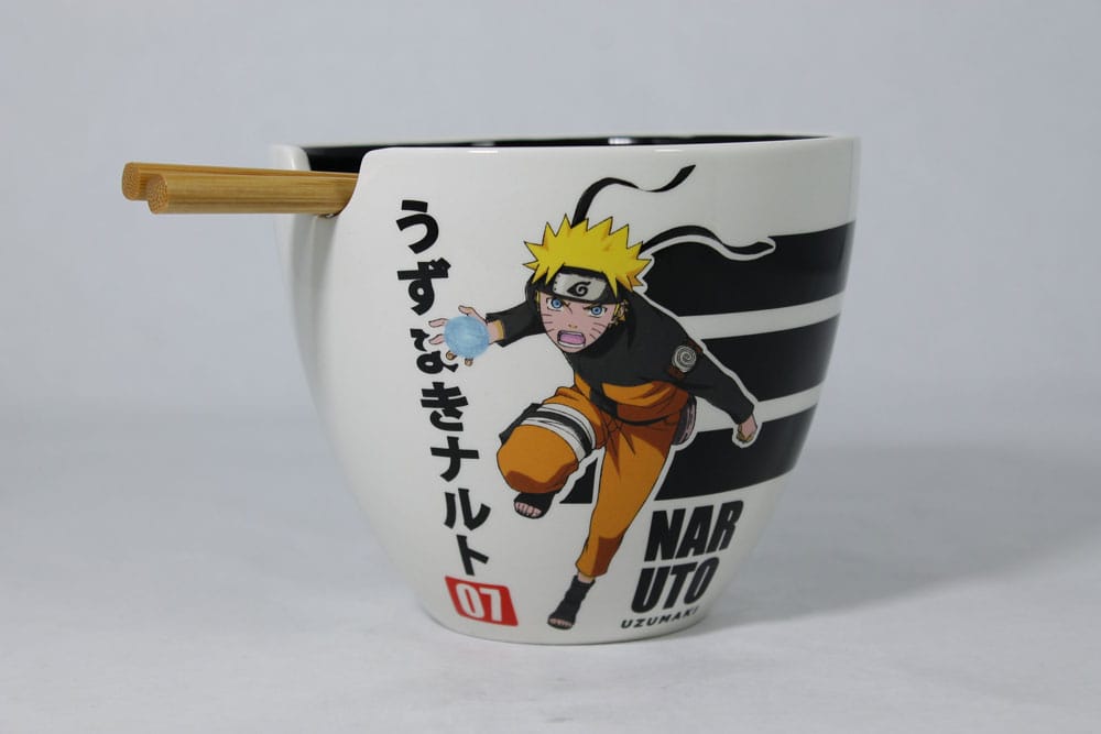 Naruto Shippuden Ramen Bowl with Chopsticks Naruto 473 ml 0841092158329