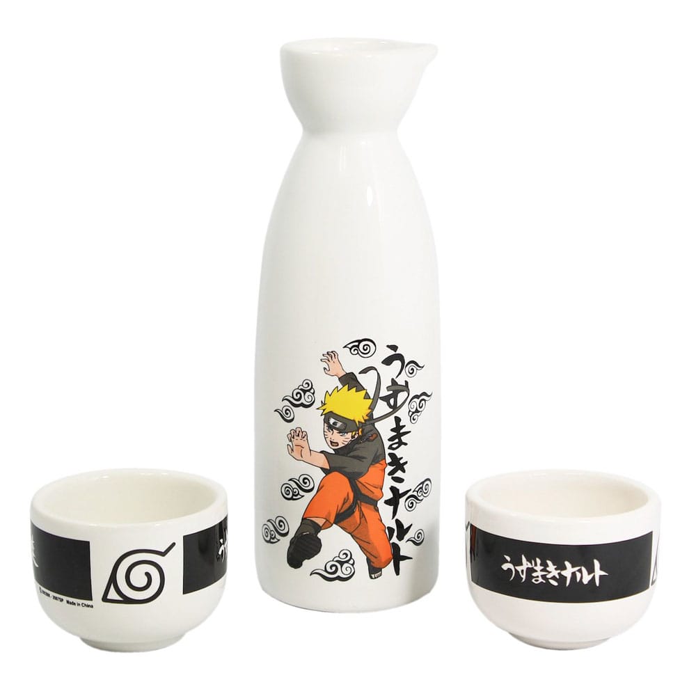 Naruto Shippuden Ceramic Sake Set Naruto 0841092132442