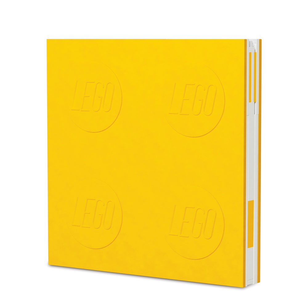 LEGO Notebook with Pen Yellow 4895028524418